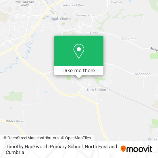 Timothy Hackworth Primary School map