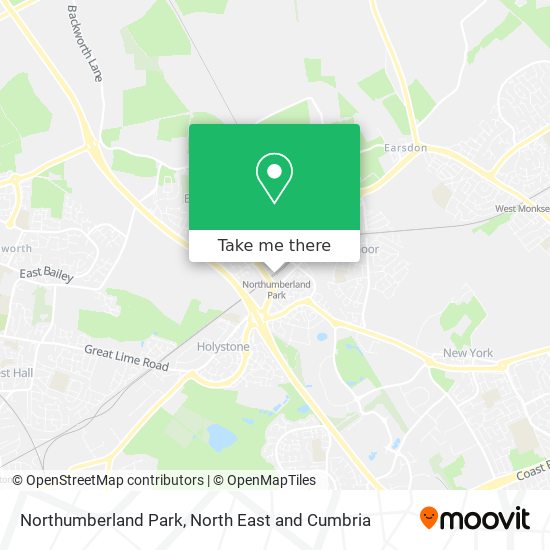 Northumberland Park map