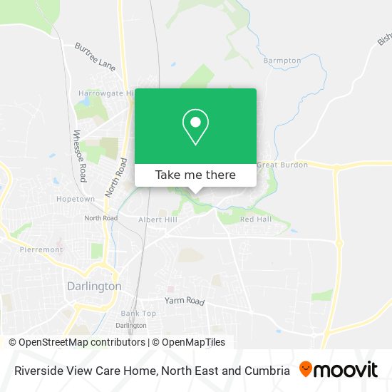 Riverside View Care Home map