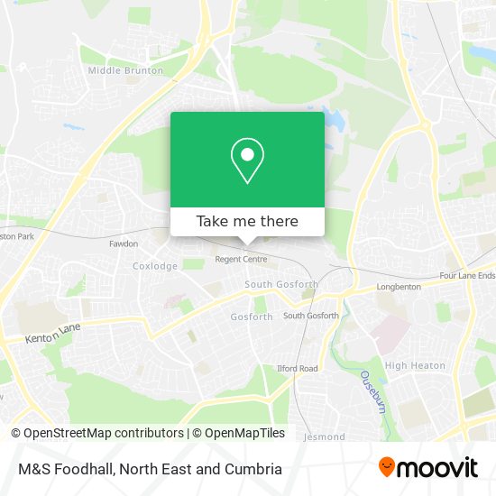 M&S Foodhall map