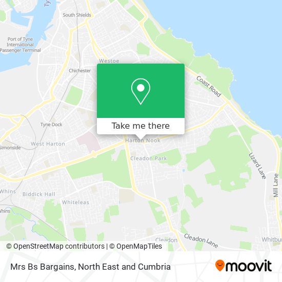 Mrs Bs Bargains map