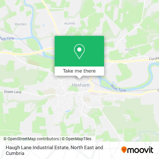 Haugh Lane Industrial Estate map