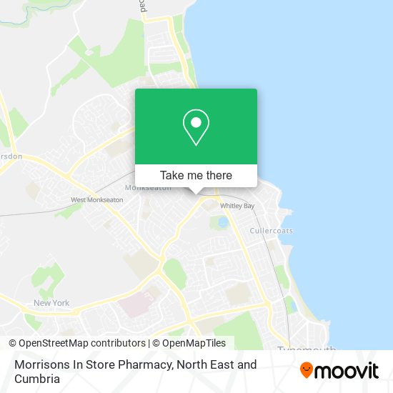 Morrisons In Store Pharmacy map