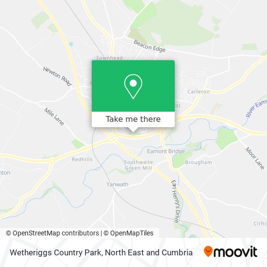 Wetheriggs Country Park map