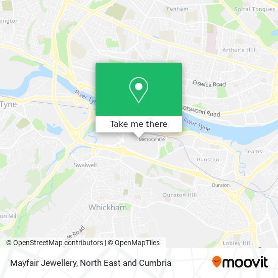 Mayfair Jewellery map