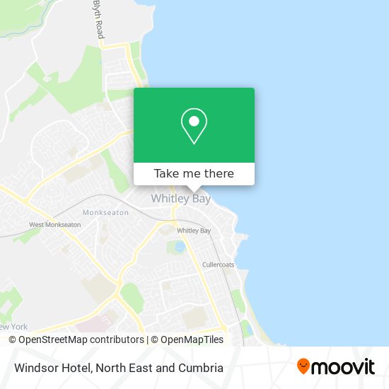 Windsor Hotel map