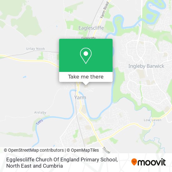 Egglescliffe Church Of England Primary School map