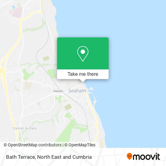 Bath Terrace map