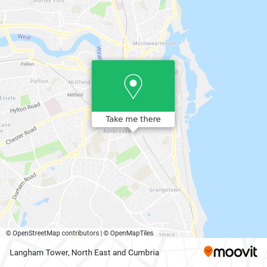 Langham Tower map