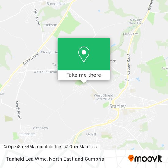 Tanfield Lea Wmc map