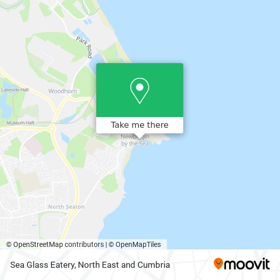 Sea Glass Eatery map