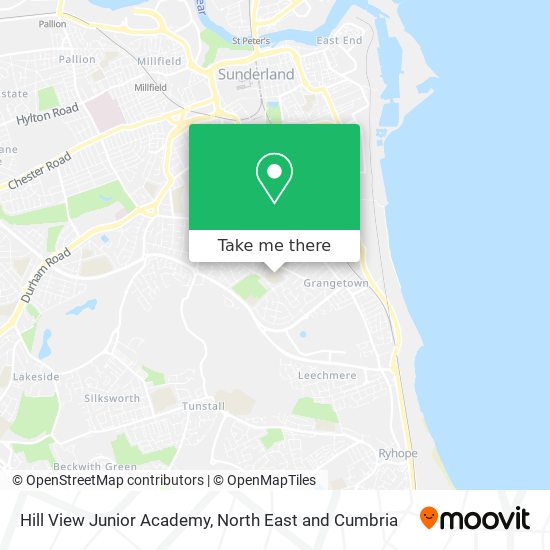 Hill View Junior Academy map