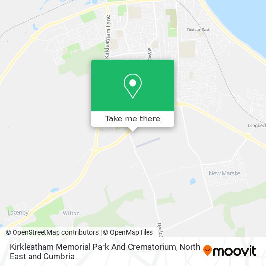 Kirkleatham Memorial Park And Crematorium map