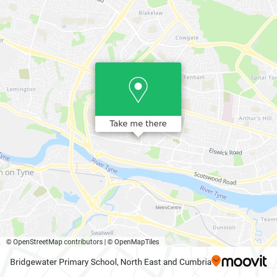 Bridgewater Primary School map