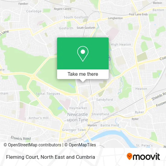 Fleming Court map