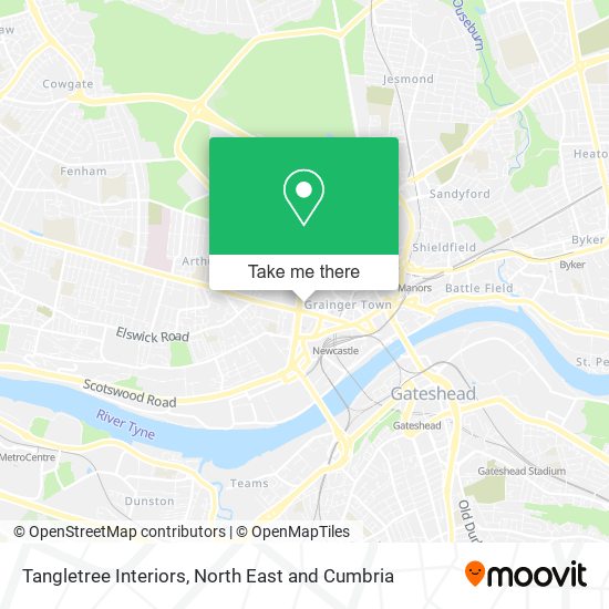 Tangletree Interiors map