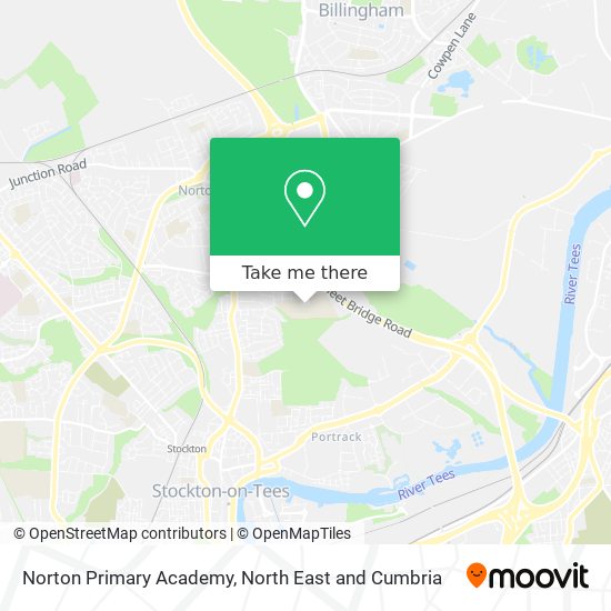 Norton Primary Academy map