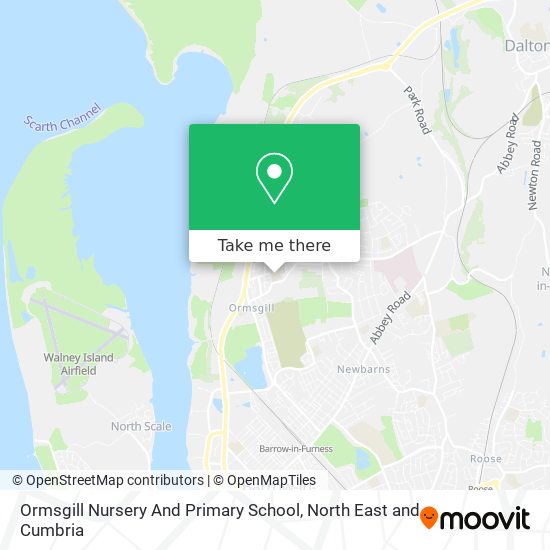 Ormsgill Nursery And Primary School map