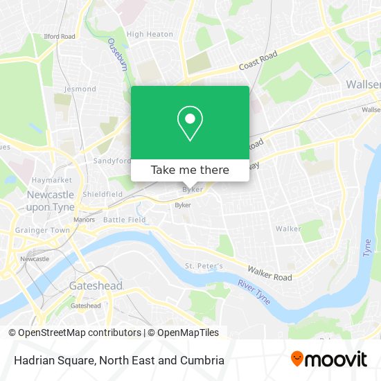 Hadrian Square map