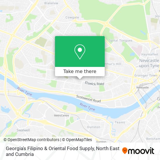 Georgia's Filipino & Oriental Food Supply map