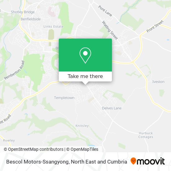 Bescol Motors-Ssangyong map