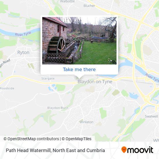 Path Head Watermill map