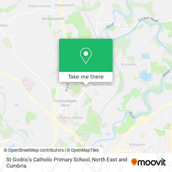 St Godric's Catholic Primary School map