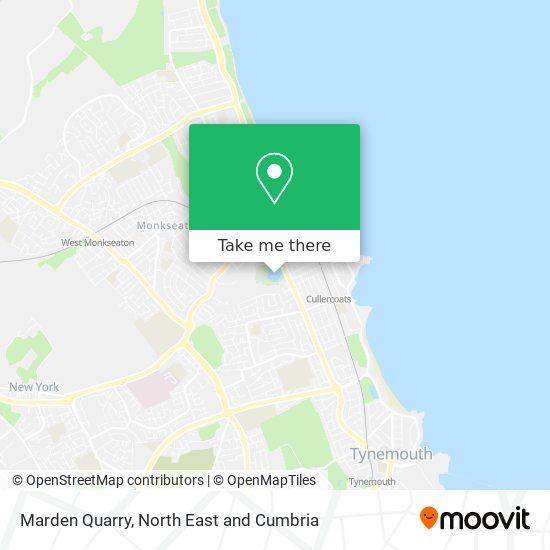 Marden Quarry map