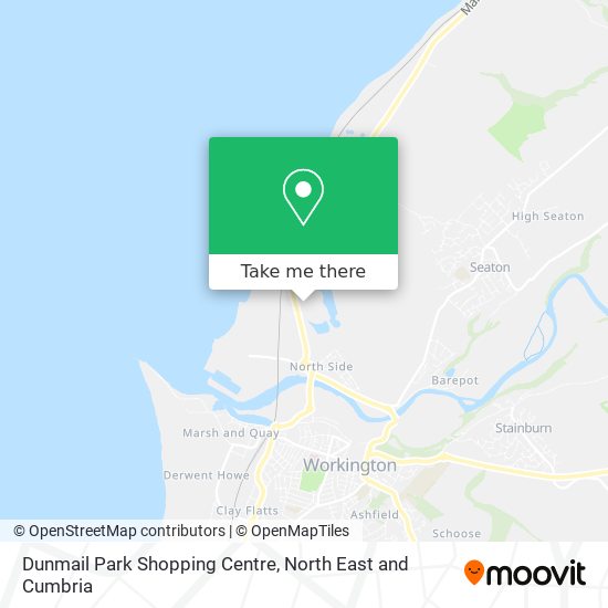 Dunmail Park Shopping Centre map