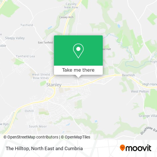 The Hilltop map