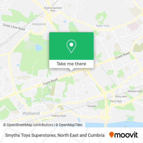 Smyths Toys Superstores map