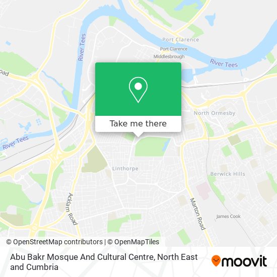 Abu Bakr Mosque And Cultural Centre map