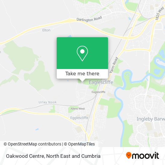 Oakwood Centre map