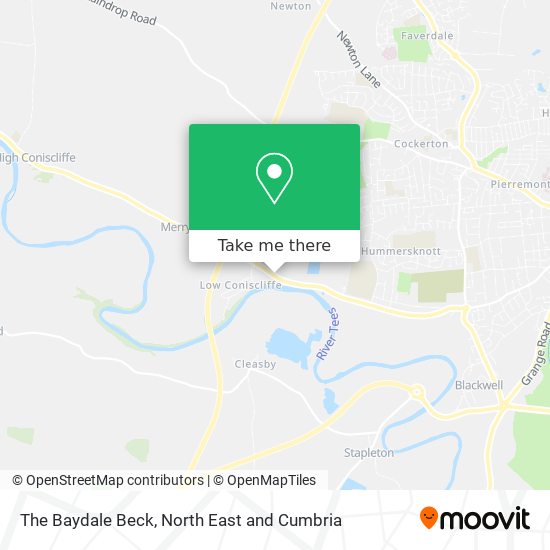 The Baydale Beck map