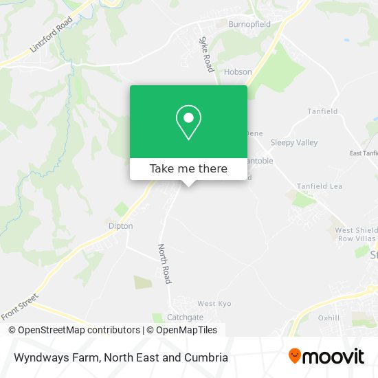Wyndways Farm map