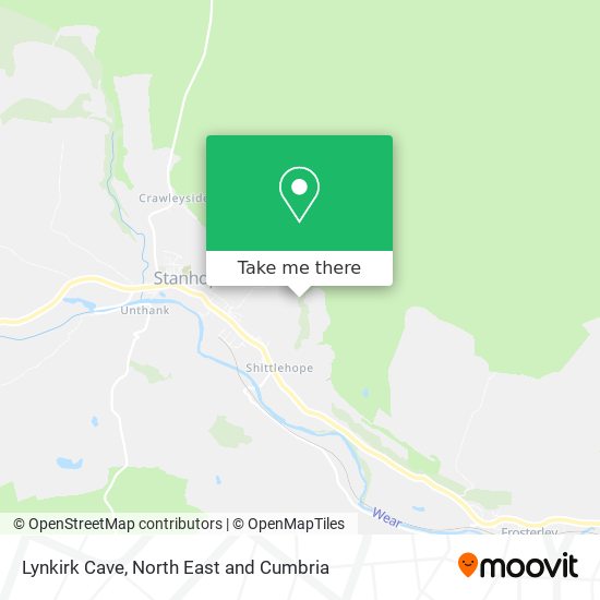 Lynkirk Cave map