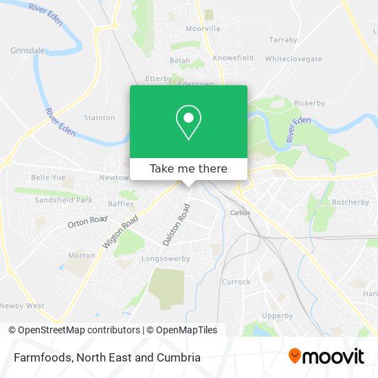 Farmfoods map