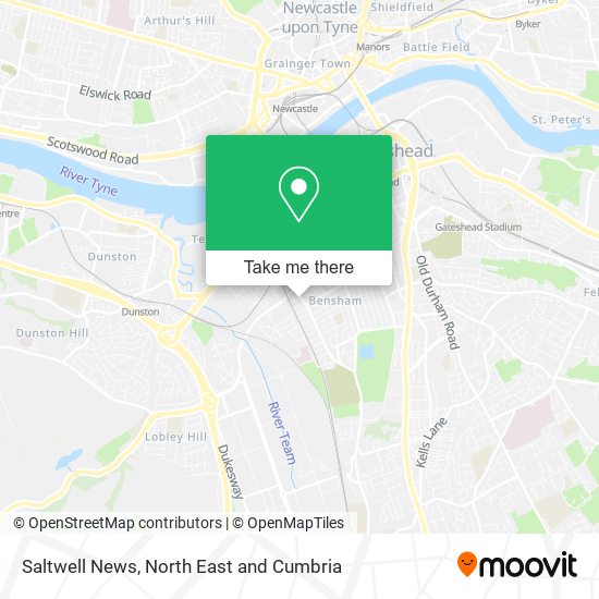 Saltwell News map