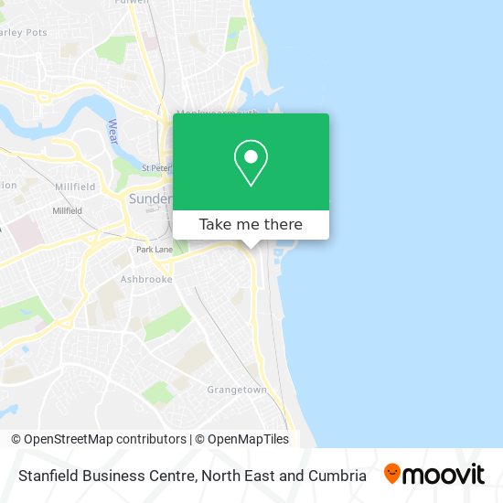 Stanfield Business Centre map