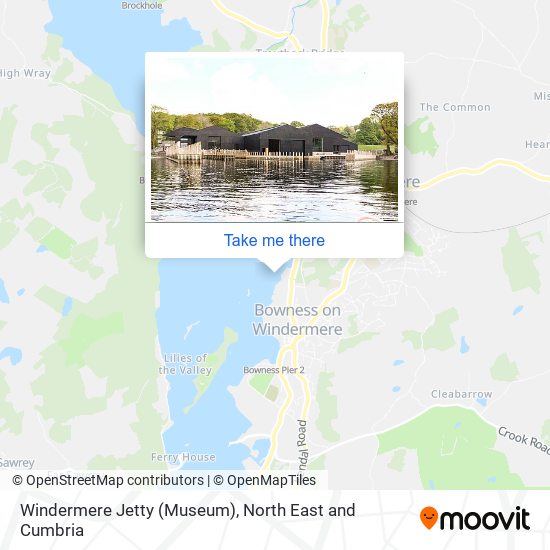 Windermere Jetty (Museum) map
