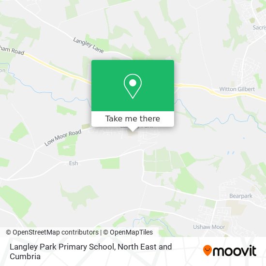 Langley Park Primary School map
