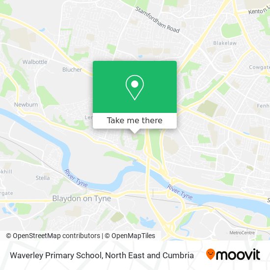 Waverley Primary School map