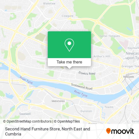 Second Hand Furniture Store map