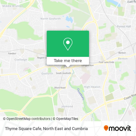 Thyme Square Cafe map