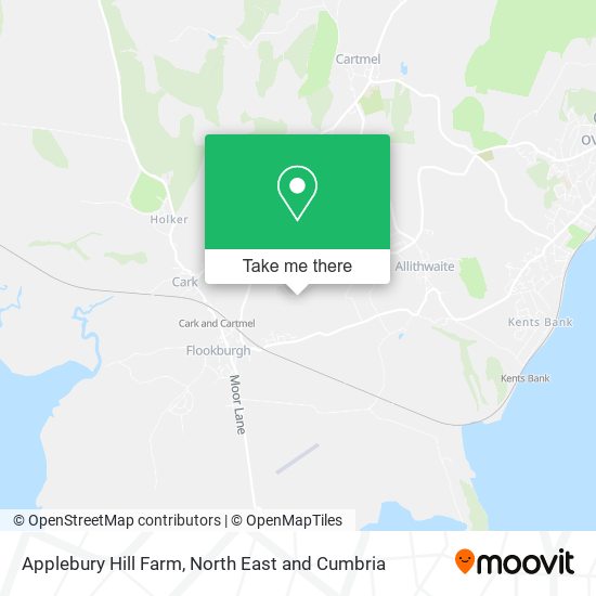 Applebury Hill Farm map