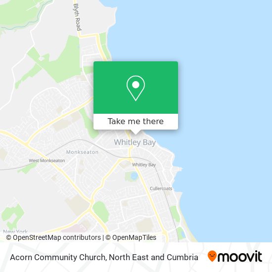 Acorn Community Church map