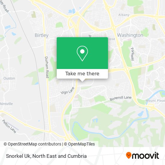 Snorkel Uk map
