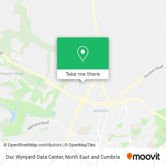 Dxc Wynyard Data Center map