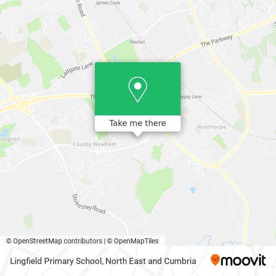 Lingfield Primary School map