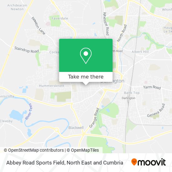 Abbey Road Sports Field map